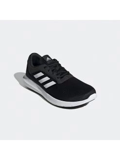 ADIDAS Laufschuhe "Coreracer" In Schwarz/ Weiß