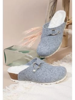 Hausschuhe "Edimbourg" In Grau -Günstiges Schuh Himmel Geschäft bayton hausschuhe edimbourg in grau 5