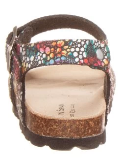 Sandalen In Schwarz/ Bunt -Günstiges Schuh Himmel Geschäft bio pinguin sandalen in schwarz bunt 2