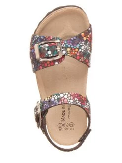 Sandalen In Schwarz/ Bunt -Günstiges Schuh Himmel Geschäft bio pinguin sandalen in schwarz bunt 3