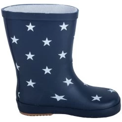 Gummistiefel "Naturkautschuck" In Marine Mit Sternen -Günstiges Schuh Himmel Geschäft bms sailing wear gummistiefel naturkautschuck in marine mit sternen 3