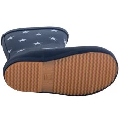 Gummistiefel "Naturkautschuck" In Marine Mit Sternen -Günstiges Schuh Himmel Geschäft bms sailing wear gummistiefel naturkautschuck in marine mit sternen 4