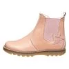 Leder-Chelsea-Boots In Rosa
