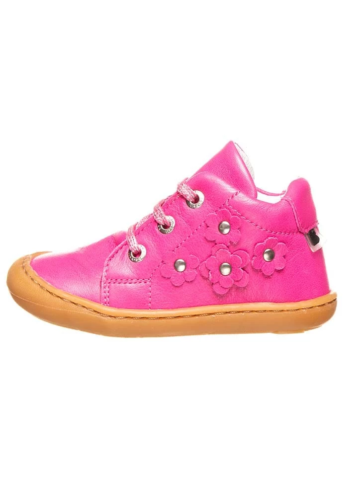 Leder-Sneakers In Pink 1 Leder-Sneakers In Pink