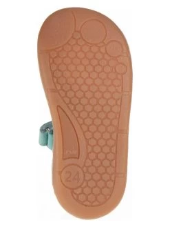 Leder-Spangenballerinas In Türkis -Günstiges Schuh Himmel Geschäft bo bell leder spangenballerinas in turkis 4