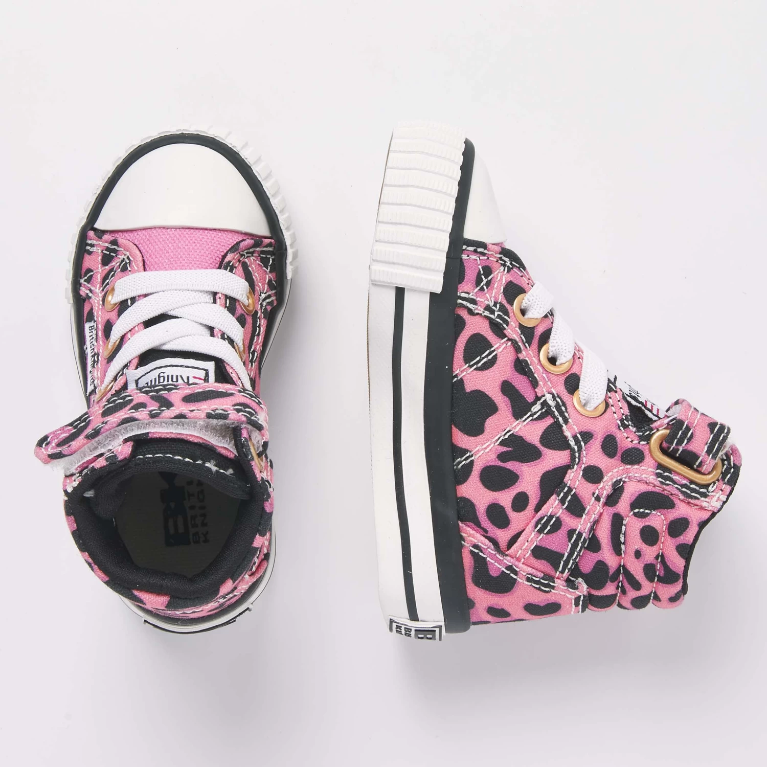 British Knights Sneaker Dee In Rosa Leopard/schwarz 2 British Knights Sneaker Dee In Rosa Leopard/schwarz – Bild 2