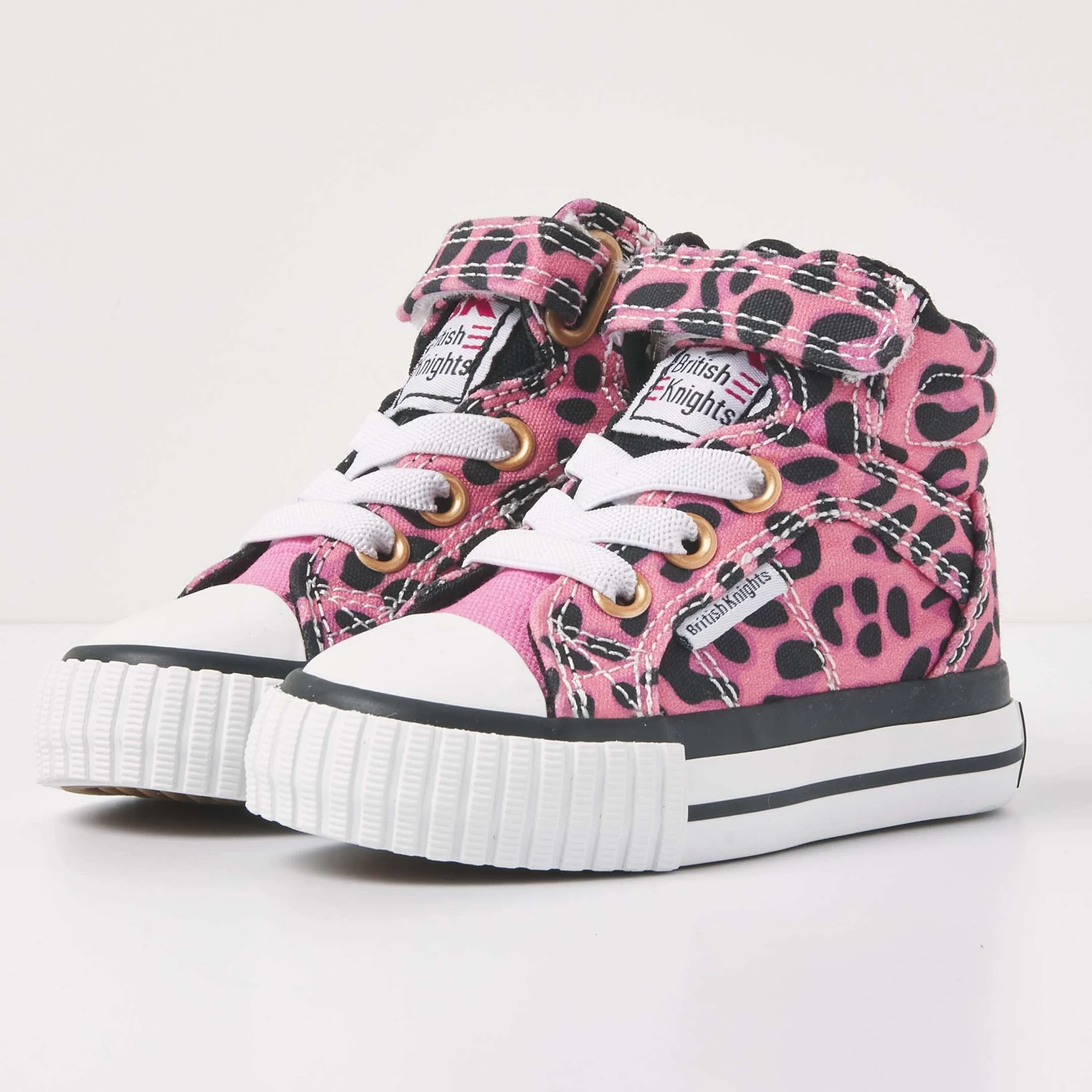 British Knights Sneaker Dee In Rosa Leopard/schwarz 3 British Knights Sneaker Dee In Rosa Leopard/schwarz – Bild 3