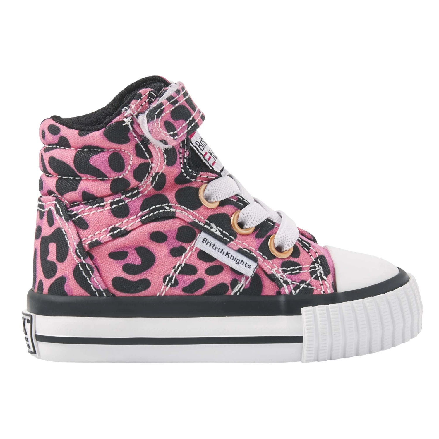British Knights Sneaker Dee In Rosa Leopard/schwarz 1 British Knights Sneaker Dee In Rosa Leopard/schwarz