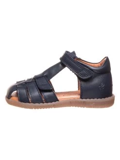 Bundgaard Leder-Halbsandalen "Rox II" In Dunkelblau