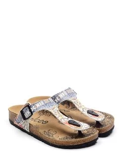 Zehentrenner In Bunt -Günstiges Schuh Himmel Geschäft calceo zehentrenner in bunt 2