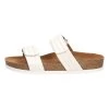 Caprice Leder-Pantoletten "Sunset" In Weiß