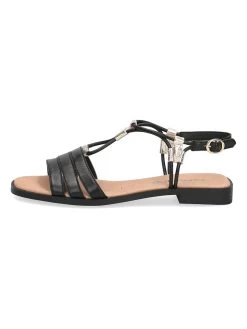 Caprice Leder-Sandalen "Shakira" In Schwarz
