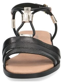 Caprice Leder-Sandalen "Shakira" In Schwarz -Günstiges Schuh Himmel Geschäft caprice leder sandalen shakira in schwarz 3