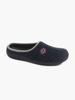 Pantoffel Navyblau -Günstiges Schuh Himmel Geschäft casa mia pantoffel navyblau 5