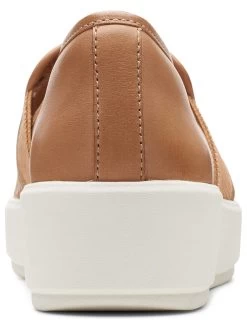 Clarks Leder-Slipper In Camel -Günstiges Schuh Himmel Geschäft clarks leder slipper in camel 5