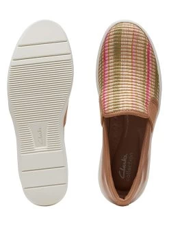 Clarks Leder-Slipper In Camel -Günstiges Schuh Himmel Geschäft clarks leder slipper in camel 6