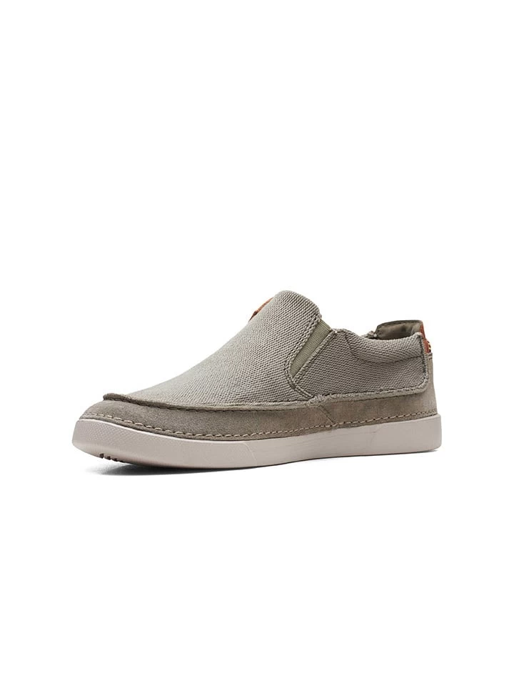 Clarks Leder-Slipper In Grau 4 Clarks Leder-Slipper In Grau – Bild 4