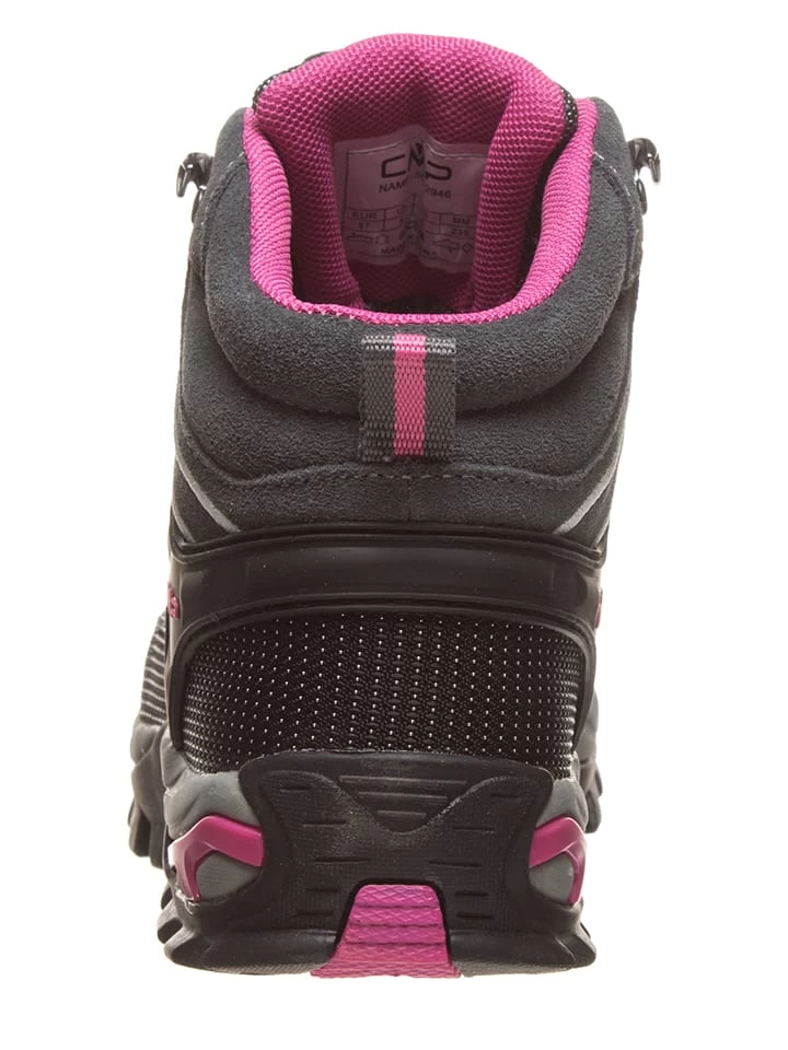 CMP Leder-Trekkingboots "Rigel" In Schwarz/ Grau 3 CMP Leder-Trekkingboots "Rigel" In Schwarz/ Grau – Bild 3