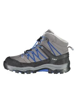 CMP Leder-Trekkingschuhe "Rigel" In Grau/ Blau