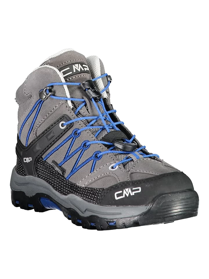 CMP Leder-Trekkingschuhe "Rigel" In Grau/ Blau 6 CMP Leder-Trekkingschuhe "Rigel" In Grau/ Blau – Bild 6