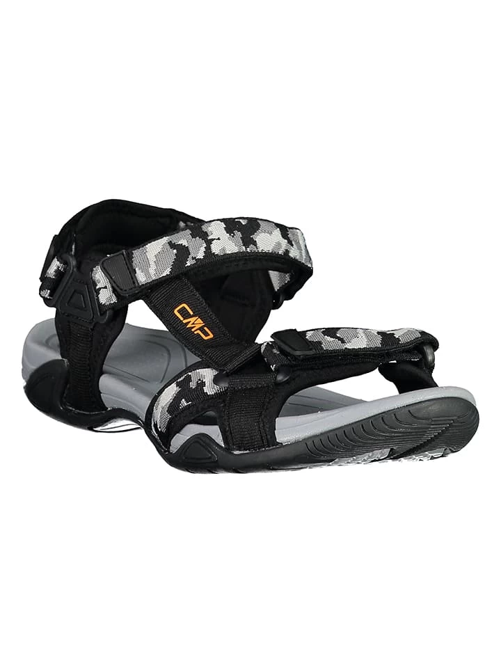 CMP Wandersandalen "Hamal" In Grau/ Schwarz 2 CMP Wandersandalen "Hamal" In Grau/ Schwarz – Bild 2