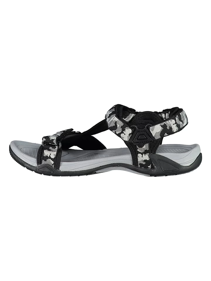 CMP Wandersandalen "Hamal" In Grau/ Schwarz 3 CMP Wandersandalen "Hamal" In Grau/ Schwarz – Bild 3