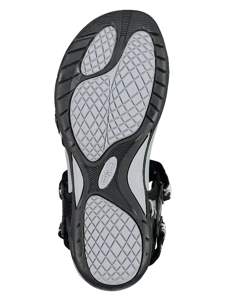 CMP Wandersandalen "Hamal" In Grau/ Schwarz 6 CMP Wandersandalen "Hamal" In Grau/ Schwarz – Bild 6