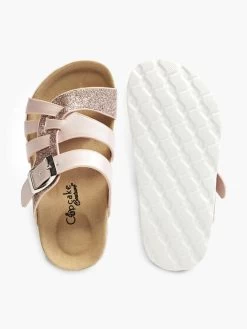 Pantolette Rosegold -Günstiges Schuh Himmel Geschäft cupcake couture pantolette rosegold 2