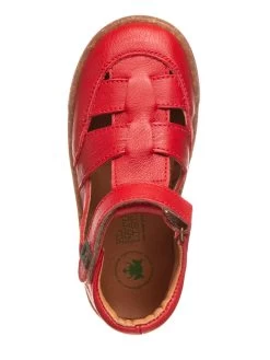 El Naturalista Leder-Halbsandalen In Rot -Günstiges Schuh Himmel Geschäft el naturalista leder halbsandalen in rot 3