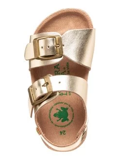 El Naturalista Leder-Sandalen "Incógnito" In Gold -Günstiges Schuh Himmel Geschäft el naturalista leder sandalen incognito in gold 3