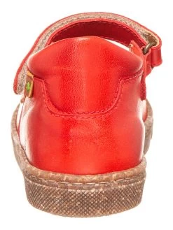 El Naturalista Leder-Spangenballerinas "Helmet" In Rot -Günstiges Schuh Himmel Geschäft el naturalista leder spangenballerinas helmet in rot 2