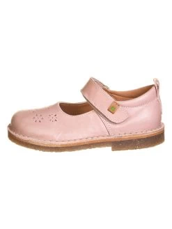 El Naturalista Leder-Spangenballerinas "Nashville" In Rosa