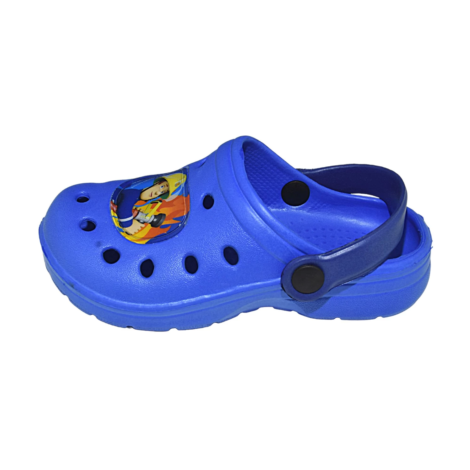 Clogs Mit Feuerwehrmann In Blau 2 Clogs Mit Feuerwehrmann In Blau – Bild 2