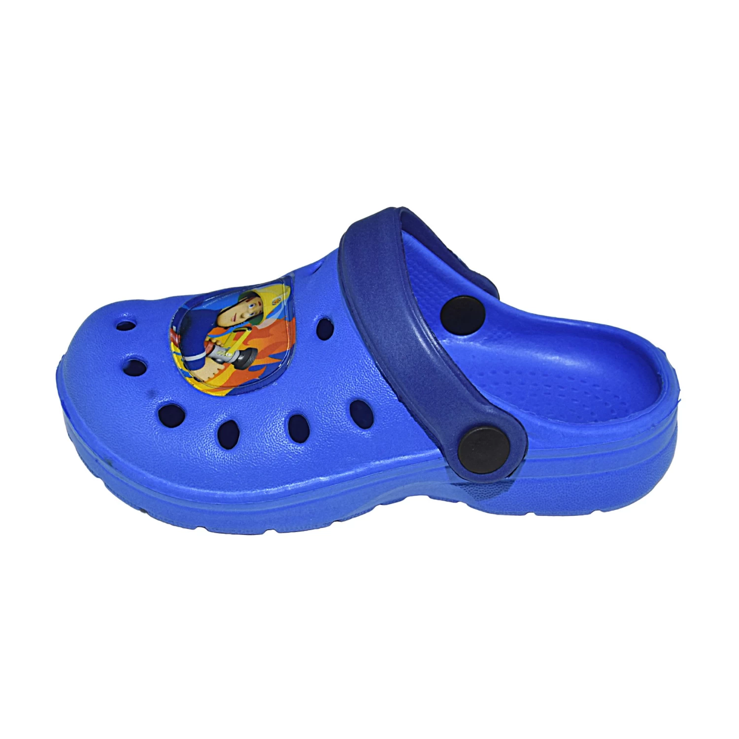 Clogs Mit Feuerwehrmann In Blau 3 Clogs Mit Feuerwehrmann In Blau – Bild 3