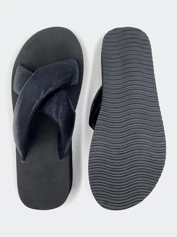 Pantoletten "Chic" In Schwarz 2 Pantoletten "Chic" In Schwarz – Bild 2