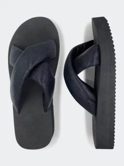 Pantoletten "Chic" In Schwarz 6 Pantoletten "Chic" In Schwarz -Günstiges Schuh Himmel Geschäft flip flop pantoletten chic in schwarz 2