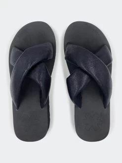 Pantoletten "Chic" In Schwarz