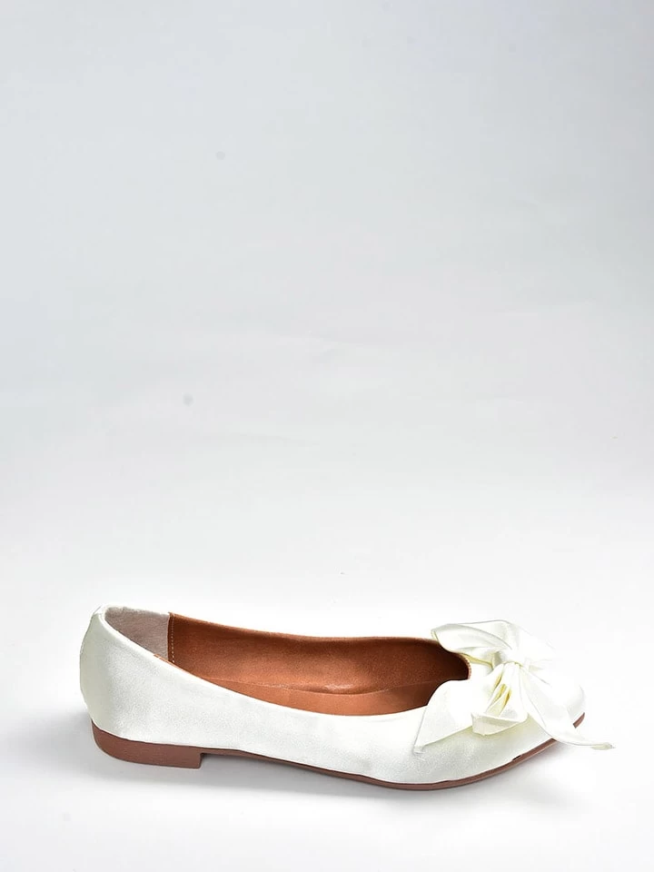 Fox Ballerinas In Weiß 2 Fox Ballerinas In Weiß – Bild 2