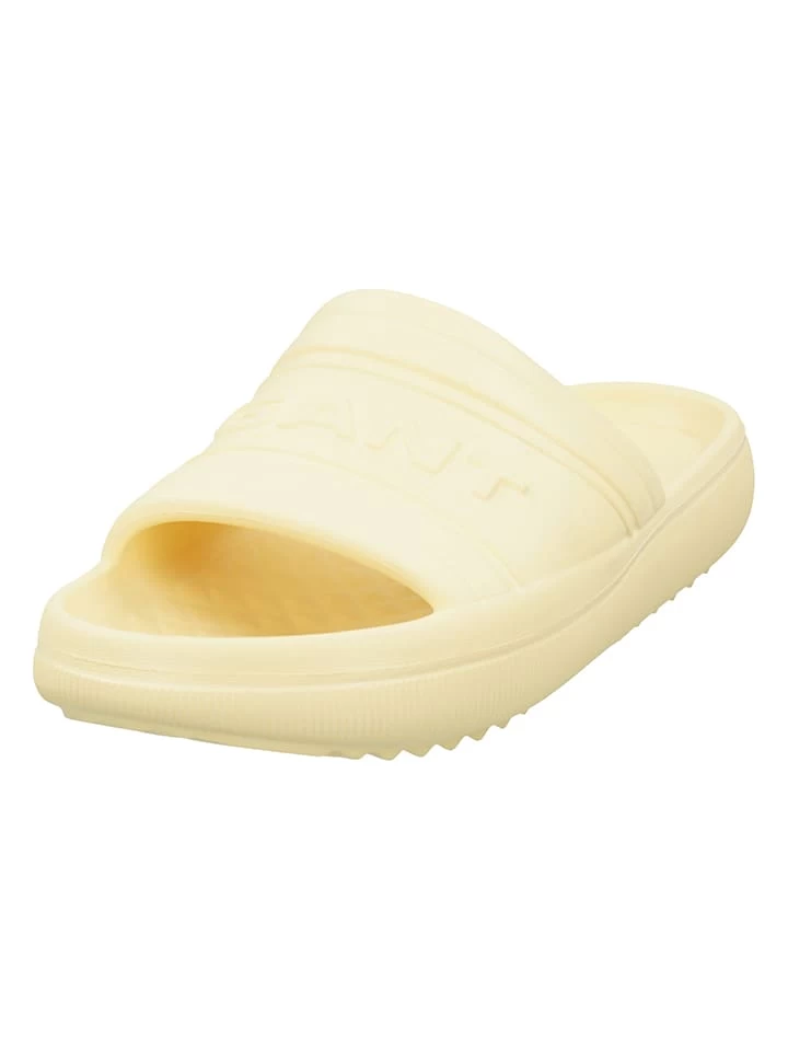 Pantoletten "Gladyn" In Gelb 2 Pantoletten "Gladyn" In Gelb – Bild 2