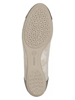 Geox Ballerinas "Charlene" In Silber/ Beige 11 Geox Ballerinas "Charlene" In Silber/ Beige -Günstiges Schuh Himmel Geschäft geox ballerinas charlene in silber beige 5