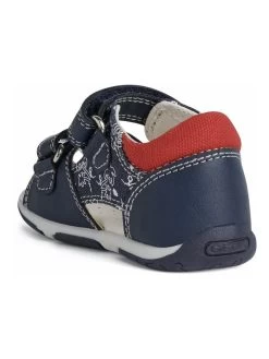 Geox Sandalen "Tapuz" In Dunkelblau/ Rot -Günstiges Schuh Himmel Geschäft geox sandalen tapuz in dunkelblau rot 2