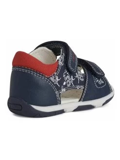 Geox Sandalen "Tapuz" In Dunkelblau/ Rot -Günstiges Schuh Himmel Geschäft geox sandalen tapuz in dunkelblau rot 3