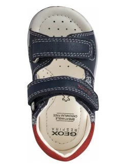 Geox Sandalen "Tapuz" In Dunkelblau/ Rot -Günstiges Schuh Himmel Geschäft geox sandalen tapuz in dunkelblau rot 4