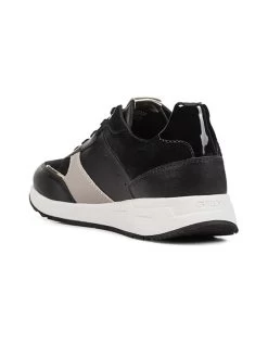 Geox Sneakers "Dbulmya" In Schwarz/ Beige -Günstiges Schuh Himmel Geschäft geox sneakers dbulmya in schwarz beige 2