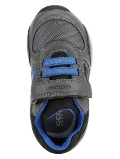Geox Sneakers "Pavlis" In Grau/ Blau -Günstiges Schuh Himmel Geschäft geox sneakers pavlis in grau blau 4