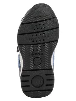 Geox Sneakers "Pavlis" In Grau/ Blau -Günstiges Schuh Himmel Geschäft geox sneakers pavlis in grau blau 5