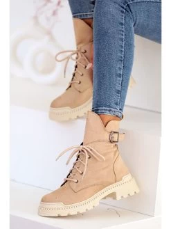 Boots In Beige