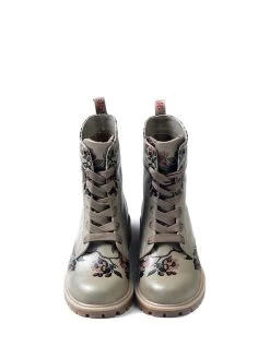 Boots In Beige/ Grau/ Bunt -Günstiges Schuh Himmel Geschäft goby boots in beige grau bunt 3