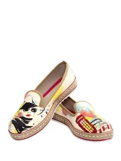 Espadrilles In Weiß/ Bunt -Günstiges Schuh Himmel Geschäft goby espadrilles in weiss bunt 3