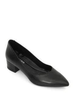 Leder-Pumps In Schwarz -Günstiges Schuh Himmel Geschäft gonderi r leder pumps in schwarz 2